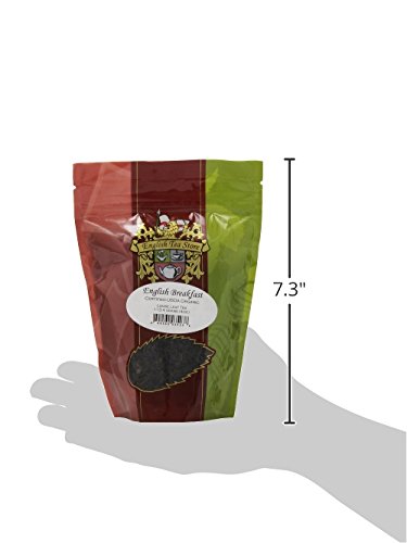 Organic English Breakfast Tea Loose Leaf | 4oz Pouch | Bold Bright Coppery Taste | Medium Caffeine | Sri Lanka China Tanzania Blend | Full Bodied Black Tea | English Tea Store-StrideForce Fitness