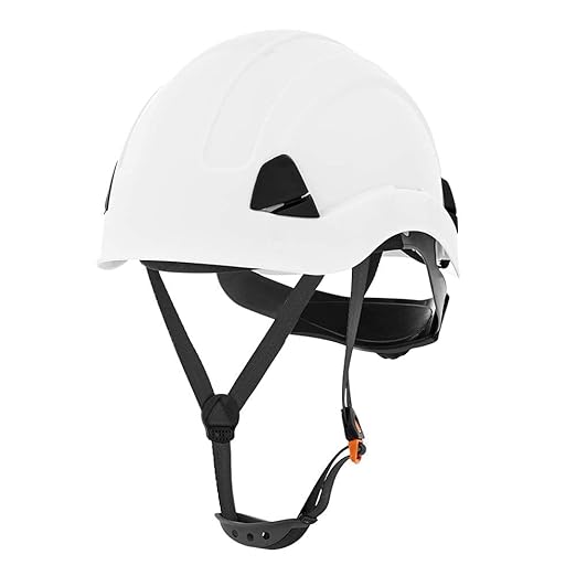 Jackson Safety CH300 Climbing-Style Hard Hat - Non-Vented Construction Helmet with Chin Cup - ANSI Z89.1 & OSHA Compliant - (Multiple Colors)-StrideForce Fitness