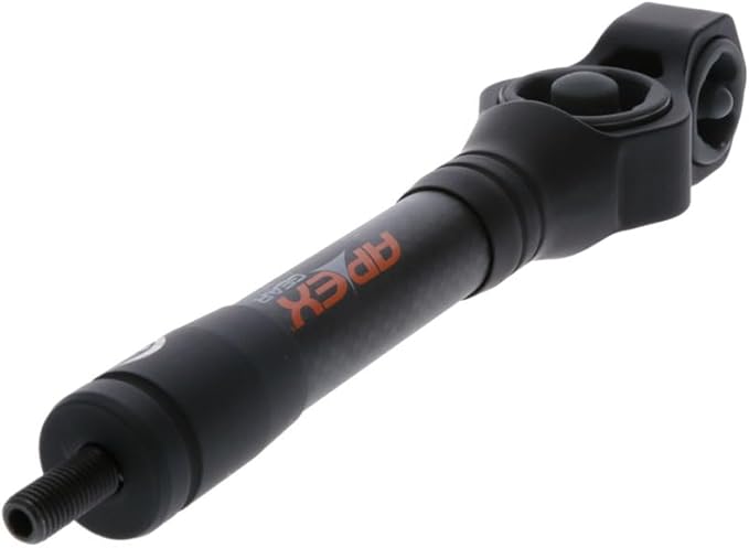 TRUGLO Cadence Vibration-Dampening Noise Reducing Lightweight 8" Hunting Archery Bow Stabilizer for Improved Bow Balance & Stability-StrideForce Fitness