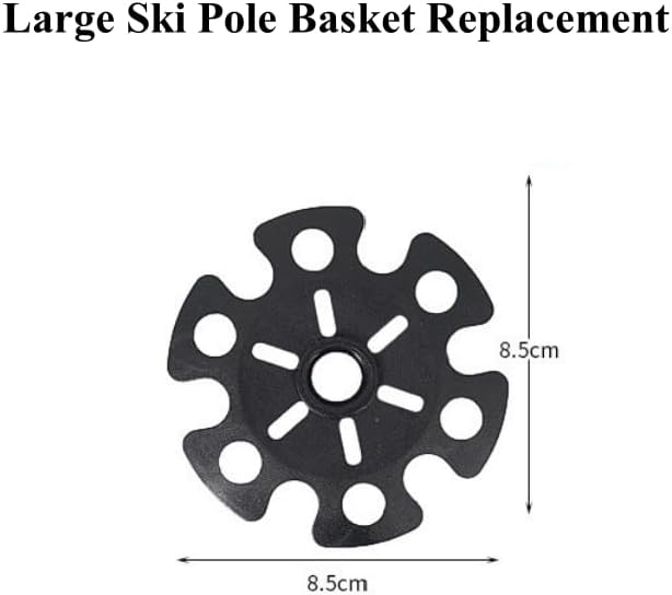 Walking Stick Tips Rubber 4pcs Trekking Pole Tips Replacement- Rubber Feet for Hiking Poles, Walking Sticks, Trekking Poles | Rubber Tip for Walking Sticks Hiking Trekking Poles Boot Tips Rubber Feet-StrideForce Fitness