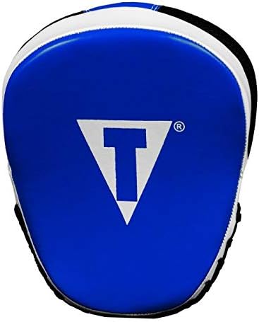 TITLE Boxing Flurry Pro Punch Mitts, Blue/Black - Boxing Pads, Muay Thai Pads, Punching Mitts, Focus Mitts, Boxing Equipment, Punching Pads, MMA Equipment, Kickboxing-StrideForce Fitness