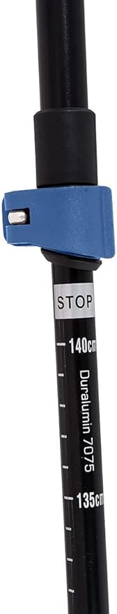 York Nordic Hiking & Walking Poles - Cushion Foam Grips w/Nordic Strap - Lightweight, Adjustable, and Great for Balance -2 Pieces w/Flip Locks, and Travel Bag - Heights 5'4"-6'2"-StrideForce Fitness