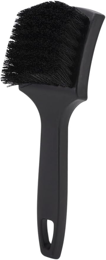 Motorcycle Wheel Cleaning Stand with Cleaning Brush Kit,Universal Roller Paddock for Dirt Street Bike Ebike for Tire Cleaning & Chain Lubrication(Bikes<500 lb & Tire Width<180 mm)-StrideForce Fitness