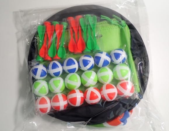 29 Inches Dart Board for Kids，Kids Large Dart Board with Sticky Balls and Darts，Indoor/Outdoor Sport Party Fun Games Toys Birthday Gifts for 3 4 5 6 7 8 9 10 11 12+Year Old Boys Girl-StrideForce Fitness