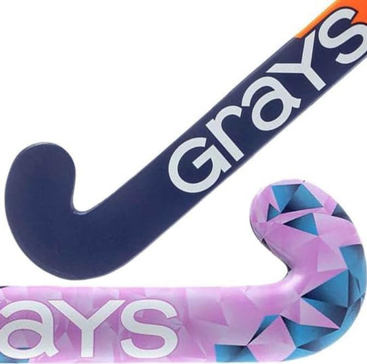 Grays Aftershock Wood Field Hockey Stick – Ultrabow Profile for Beginners & Youth-StrideForce Fitness