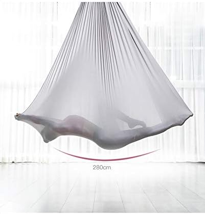 F.Life Aerial Silk Yoga Hammock & Swing for yoga Inversion,Strength training,starter hardware kit-StrideForce Fitness