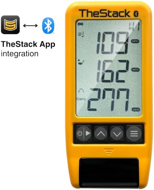 TheStack™ Radar | Golf Launch Monitor | App-Based Training System and Golf Swing Analyzer | Trainer Golf Swing Training Aid | Golf Launch Monitor Portable-StrideForce Fitness