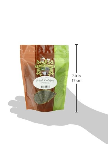 English Tea Store Loose Leaf, British Earl Grey Flavored White Tea, 2 Ounce-StrideForce Fitness