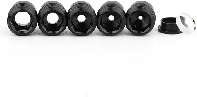 Linkboy Archery 37/45 Degree Hooded Peep Sight Compound Bow Peep Sight Inner Core 6X/8X Clarifier Aperture Lens Kits for Hunting-StrideForce Fitness