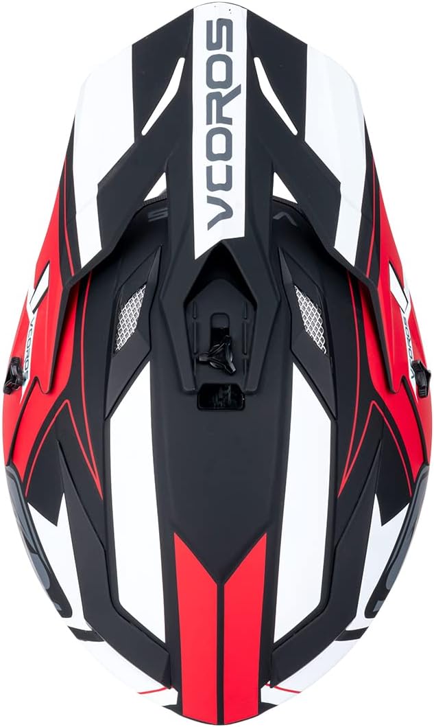 VCOROS H637 Adult Motocross Helmets ATV Dirtbike BMX MX Offroad Adventure UTV Helmets DOT Approved-StrideForce Fitness