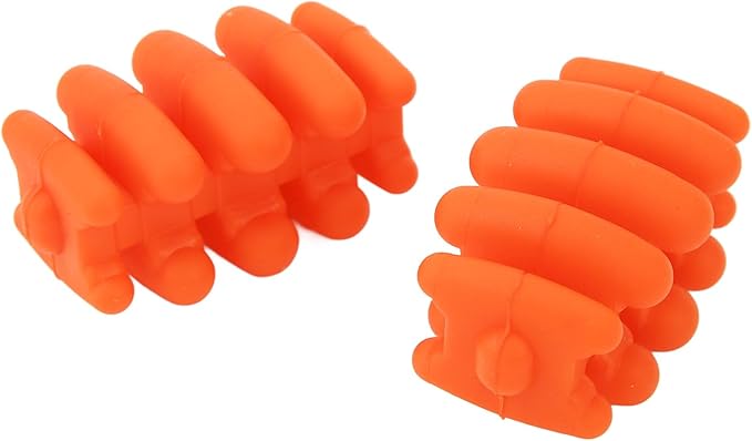 FOSA Archery Bow Limbs Stabilizer, Silicone, Universal Vibration Dampener, for (Orange)-StrideForce Fitness