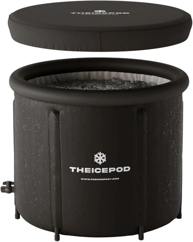 The Ice Pod – Portable Ice Bath for Recovery & Wellness – Collapsible Design with Thermal Lid – For Athletes & Everyday Cold Plungers - The Pod Company-StrideForce Fitness