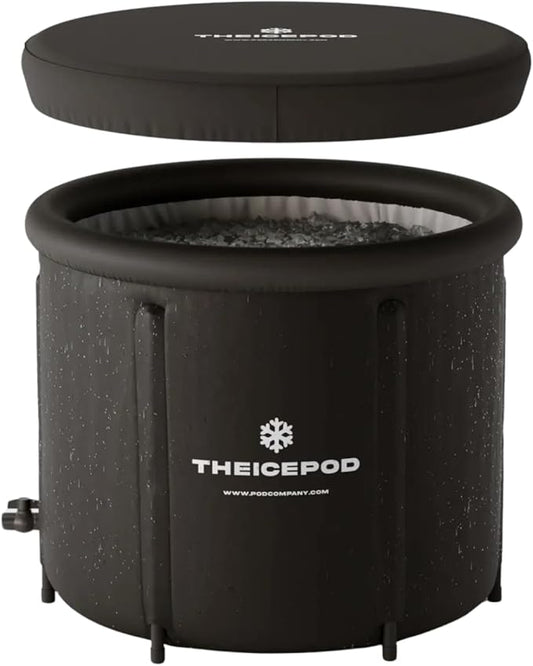 The Ice Pod – Portable Ice Bath for Recovery & Wellness – Collapsible Design with Thermal Lid – For Athletes & Everyday Cold Plungers - The Pod Company-StrideForce Fitness