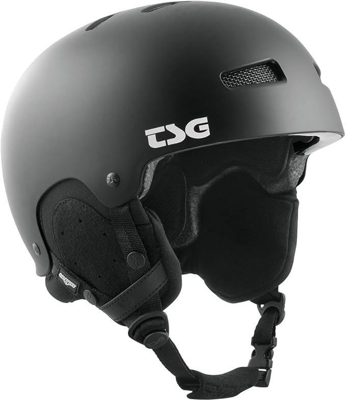 TSG - Gravity Dual Certified Snowboard & Ski Helmet - Hardshell Protection, Tuned, Snug Fit Comfort, Low Fit Coverage, 14 Vents, Adjustable Paddings, Ear Pads, Goggle Lock-StrideForce Fitness