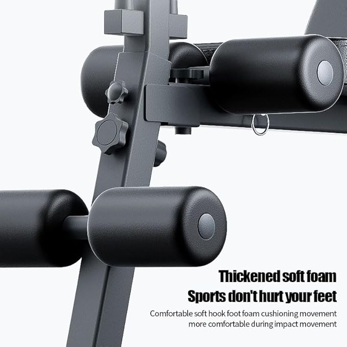 12-in-1 Multi-Functional Home Gym Workout Bench–High/Low Pulley System, Sit-Up Bench, LAT Pull-Down,Leg Developer,Adjustable Strength Training Equipment for Full-Body Fitness-StrideForce Fitness