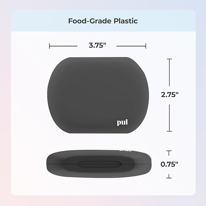 PUL Aligner Care Convenience Kit – Case + 2-in-1 Tool for Invisalign, Retainers, Partial Dentures, Mouth & Night Guards & More – Purple Case & 2-Pack of Purple Aligner Seating Chewie & Removal Tool