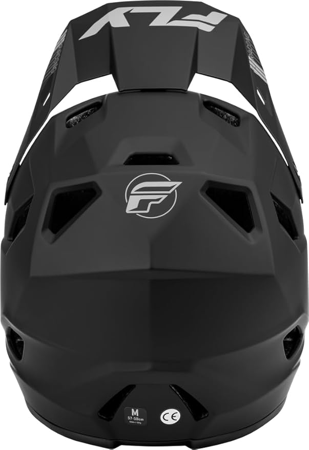 Fly Racing Rayce Full-Face Mountain Bike/BMX Helmet – ASTM F1952 DH Certified, CPSC 1203, CE EN1078, Poly-Alloy Shell, TFV Ventilation, Removable Liner-StrideForce Fitness