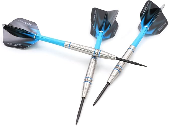 CUESOUL Professional Tungsten Steel Tip Dart Set 85% Tungsten 22g/24g/26g-Glory Series-StrideForce Fitness