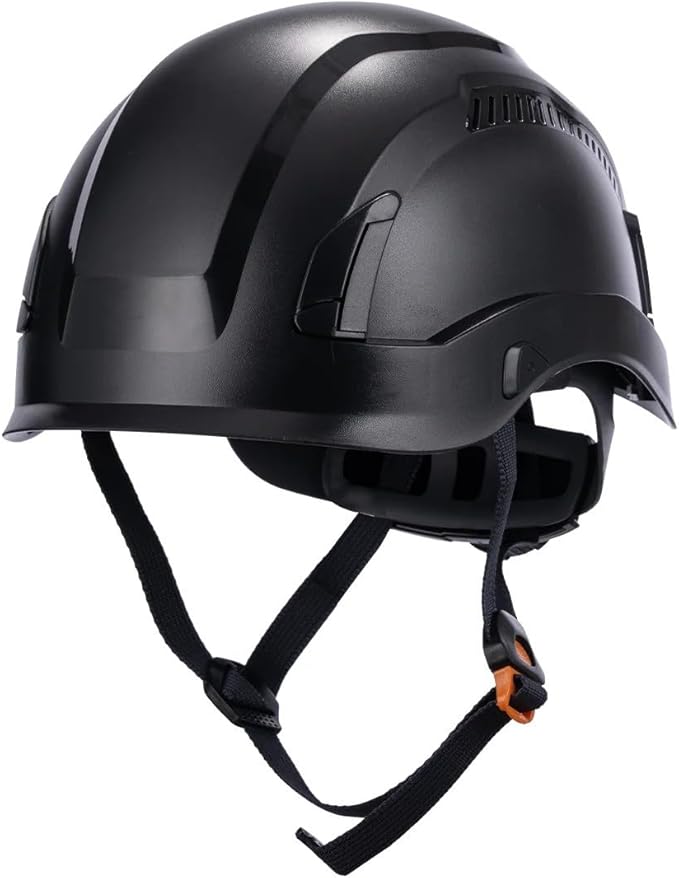 Land Helmets EcoPro Safety Helmet - ANSI/ISEA Z89.1-201 Type 1 Class C Vented - OSHA Approved - Lightweight Helmet with 6 Pt Suspension for Arborist, Industrial & Fall Protection-StrideForce Fitness