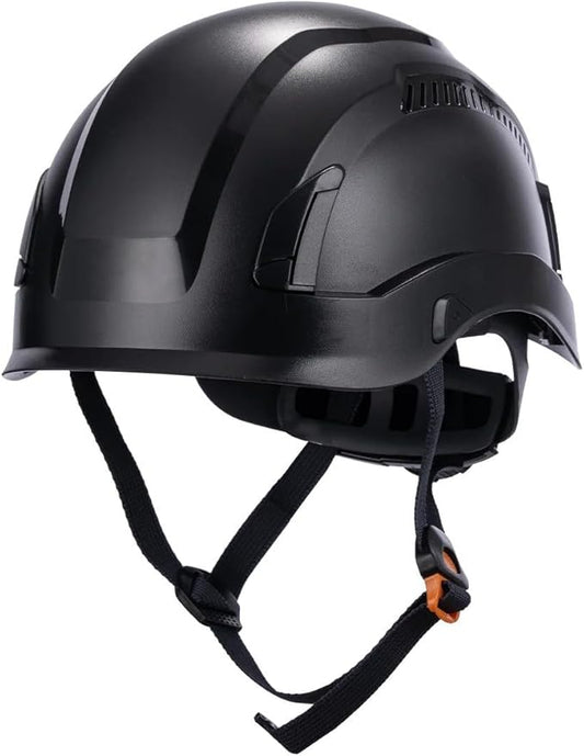 Land Helmets EcoPro Safety Helmet - ANSI/ISEA Z89.1-201 Type 1 Class C Vented - OSHA Approved - Lightweight Helmet with 6 Pt Suspension for Arborist, Industrial & Fall Protection-StrideForce Fitness