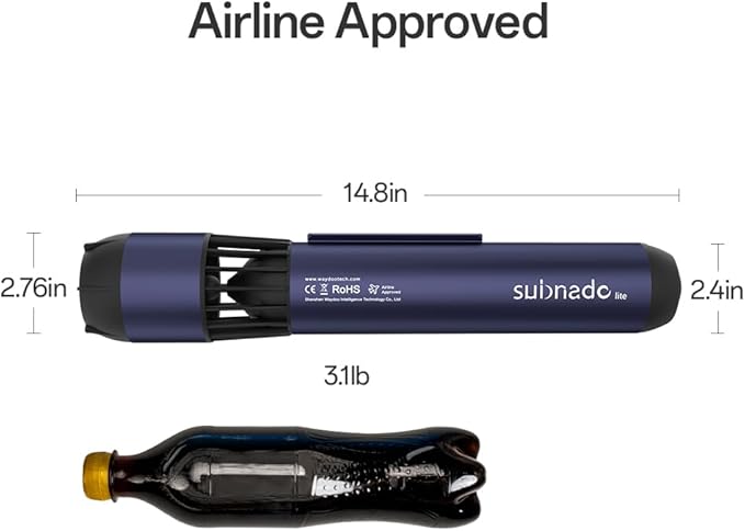 Waydoo Subnado Underwater Scooter Lite, Water Sports Diving Scooter with Removable Handle, Compact and Portable Water Scooter for Adults&Kids, Scuba Diving Snorkeling Sea Scooter Multiple Uses, Blue-StrideForce Fitness