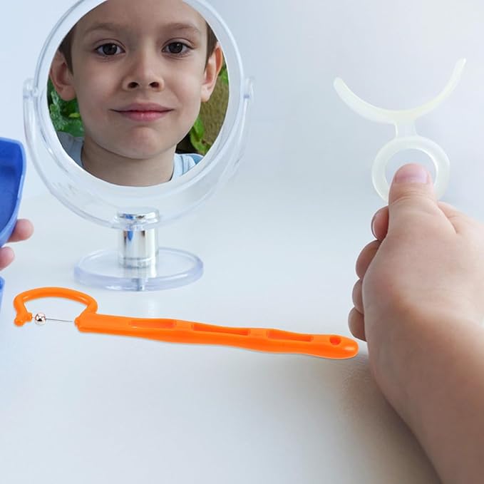 Didiseaon 3pcs Oral Muscle Trainer Tongue Muscle Exerciser for Kids Speech Therapy Materials and Oral Motor Therapy Tool for Jaw and Tongue Training