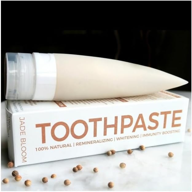 Jade Bloom, Aloe Toothpaste, Plastic 100ml Tube, Original