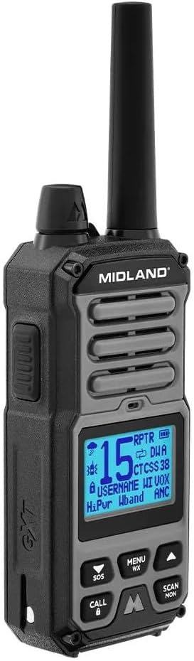 Midland GXT67 Pro GMRS Two Way Radio - 2 Pack Bundle-StrideForce Fitness