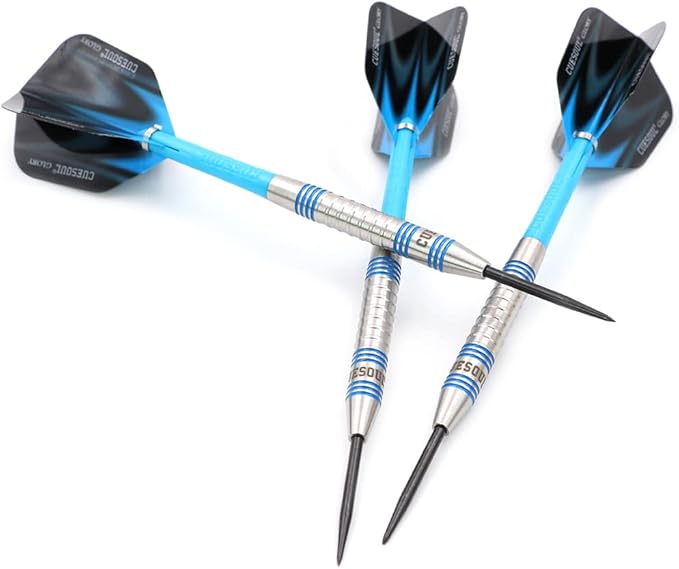 CUESOUL Professional Tungsten Steel Tip Dart Set 85% Tungsten 22g/24g/26g-Glory Series-StrideForce Fitness