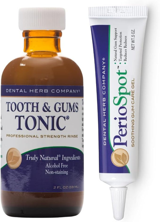 Mouth Sore & Gum Care Kit – Natural Relief for Mouth Sores, Gum Irritation & Discomfort | Truly Natural, Alcohol-Free, Plant-Based | Dental Herb Company