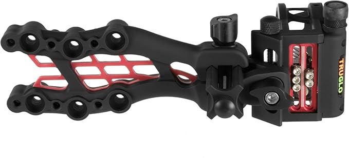 TRUGLO Carbon Hybrid Ultra Lightweight Micro-Adjustable 5-Pin Hunting Bow Sight-StrideForce Fitness