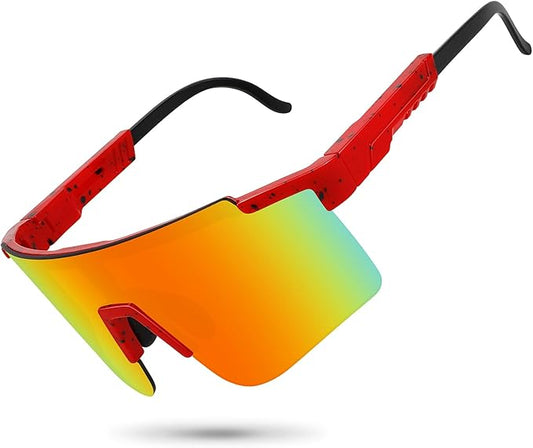 MALIDAK Sports Sunglasses for Mens Women Youth Baseball Sunglasses UV400 Protection Men Cycling Glasses-StrideForce Fitness