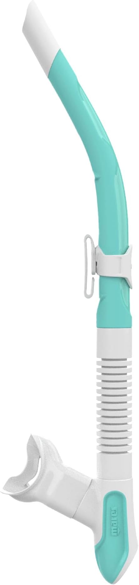 Mares Ergo Flex Snorkel for Scuba Diving, Snorkeling, Freediving with Corrugated Silicone Hose & Mouthpiece-StrideForce Fitness