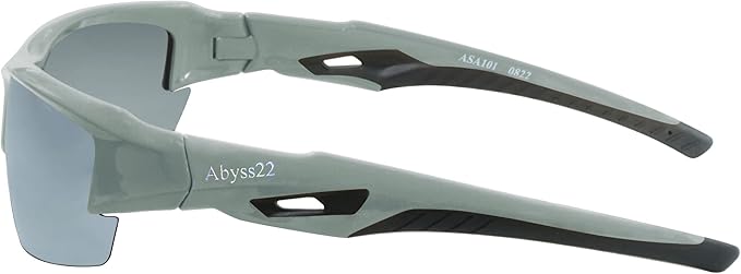 Sports Sunglasses for Men and Women, Adjustable Nose Pads, TR90 Frame, UV Protection, for Golfing, Running, Cycling-StrideForce Fitness