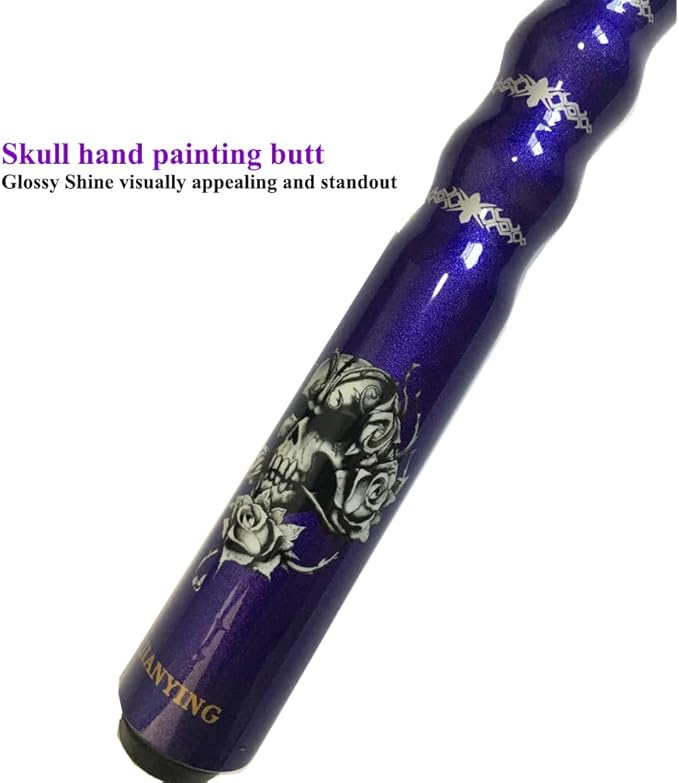 58" Pool Cue Stick,13mm 2-Piece Maple Hardwood Ergonomic Design Billiard Cues Kit,19/20/21oz-StrideForce Fitness