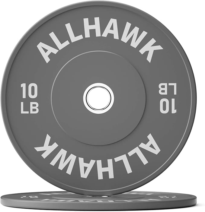 Colorful Olympic Bumper Plates, 2-inch Stainless Steel Insert, Virgin Rubber Weight Plate Set for Barbell Weight Lifting and Strength Training Home Gym-StrideForce Fitness