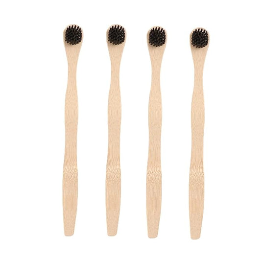 Wood Tongue Scraper Adult Tongue Cleaners Oral Tools Easy to Use Lightweight Portable