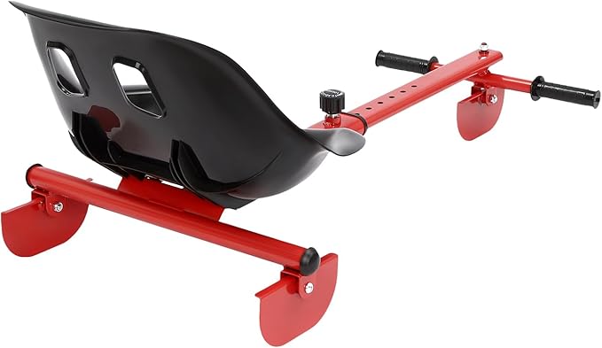 Snow Racer Sled, Modern Ski Scooter Scooter Board Snow Racer Sled up to 176.4lbs for Kids and Adults-StrideForce Fitness