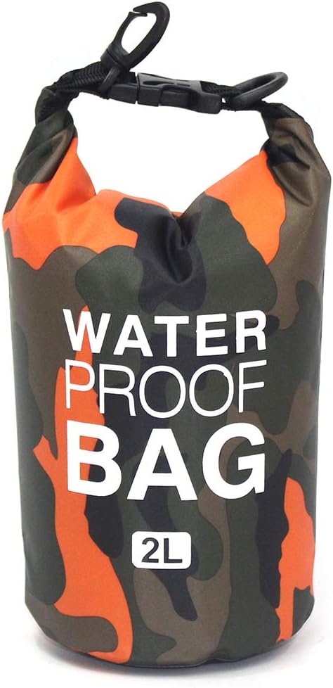 Waterproof Dry Bag 2L/5L/10L/15L/20L/30L, Roll Top Sack Keeps Gear Dry for Kayaking, Rafting, Boating, Swimming, Camping, Hiking, Beach, Fishing with Free Waterproof Phone Case-StrideForce Fitness