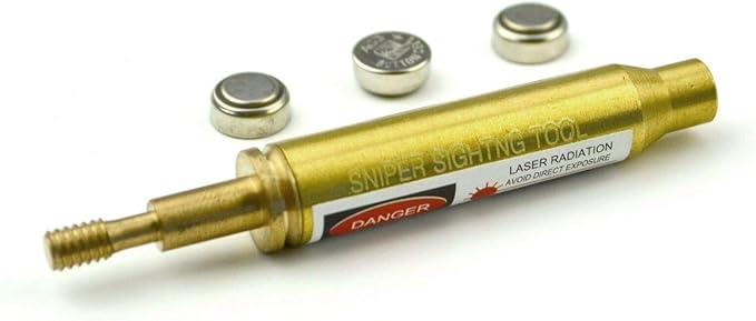 GOTICAL Archery Crossbow Bow Arrow Red Laser Sighting Tool Boresighter Bore Sight-StrideForce Fitness