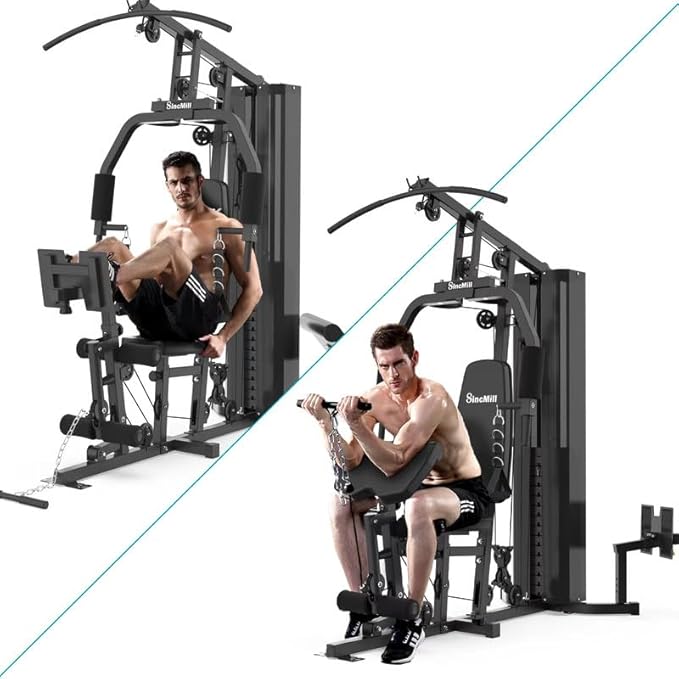SincMill Home Gym Multifunctional Full Body Workout Equipment for Home Exercise Fitness-StrideForce Fitness