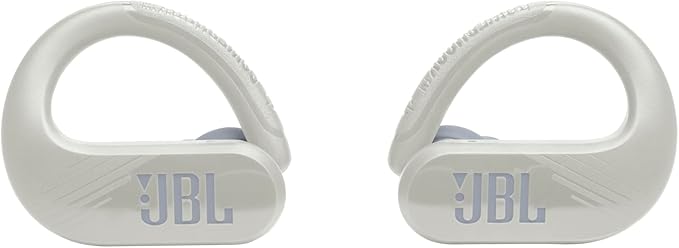 JBL Endurance Peak 3 - Dust and Water Proof (IP68) True Wireless Active Earbuds, Pure Bass Sound, Up to 50 Total Hours of Playback with Speed Charge, Ambient Aware & Talk Thru (White)-StrideForce Fitness