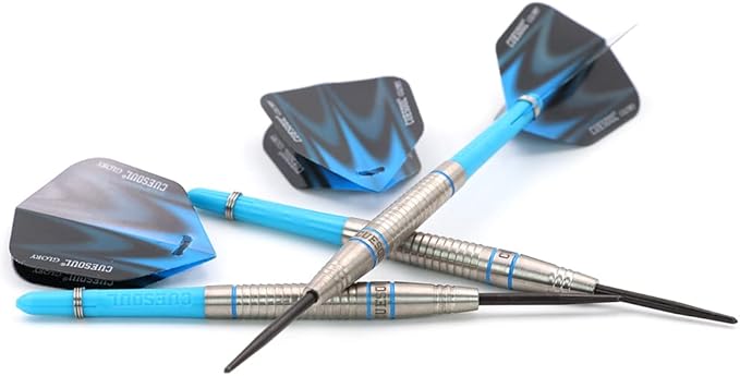 CUESOUL Professional Tungsten Steel Tip Dart Set 85% Tungsten 22g/24g/26g-Glory Series-StrideForce Fitness