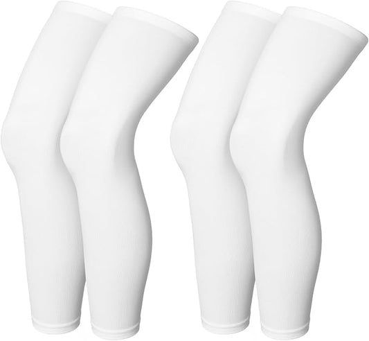 Skylety Compression Leg Sleeve Full Length Leg Sleeves Sports Cycling for Men Women, Running, Basketball
