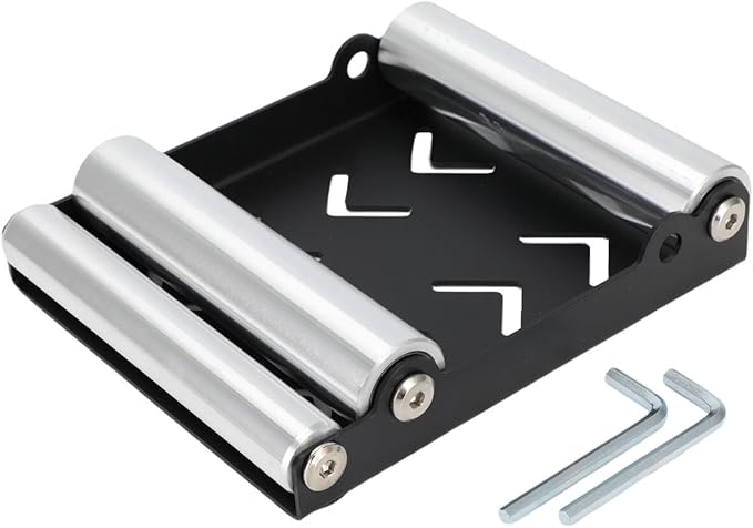 Motorcycle Wheel Cleaning Stand with Cleaning Brush Kit,Universal Roller Paddock for Dirt Street Bike Ebike for Tire Cleaning & Chain Lubrication(Bikes<700 lb & Tire Width<250 mm)(9PCS)-StrideForce Fitness