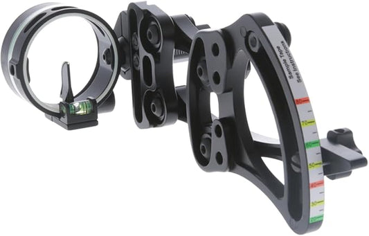 TRUGLO Range Rover Single-Pin .019" Dia Right-Handed Archery Hunting Moving Black Bow Sight with Standard Adjustment - Light Not Included-StrideForce Fitness