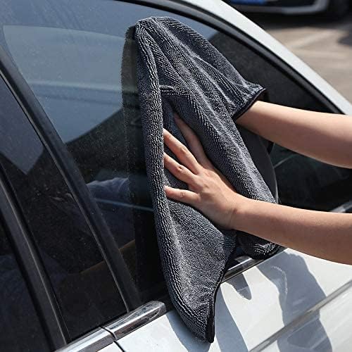 SOFTBATFY Great Very Absorbent Microfiber Car Drying Towel 36 x 24inches,Shiny Wipes Shower Wall Cleaning Cloths Without Streaks, Scratches (36 x 24inches*1pack)-StrideForce Fitness