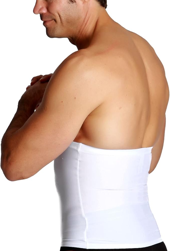 Insta Slim Men’s Slimming Compression Firming Belt, Slimming, Tummy Control, Special Occasions, Back Support, Posture Support-StrideForce Fitness