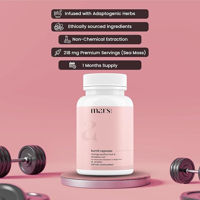 Mars BurnIt Capsules (Pack of 3)-StrideForce Fitness