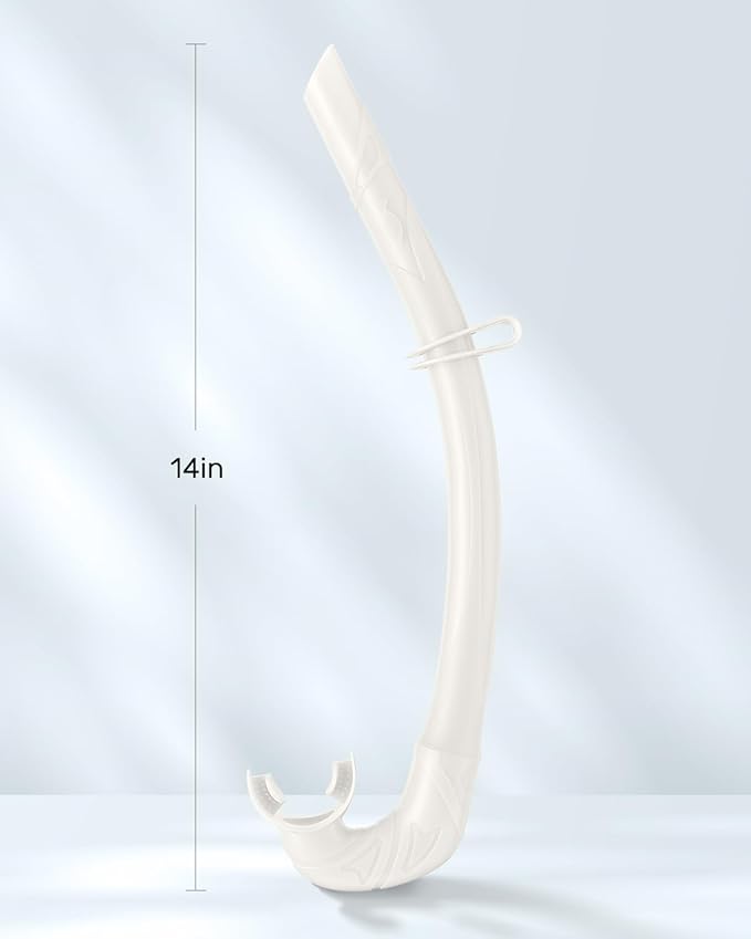 W WSTOO Adults Diving Snorkel Breathing Tube Silicone Flexible Foldable Snorkel Anti-Drop for Freediving Swim Training,Diving and Scuba Diving,Easy to Carry for Travel-StrideForce Fitness